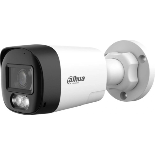 Камера видеонаблюдения аналоговая Dahua DH-HAC-HFW1801RLP-IL-T-0280B 2.8-2.8мм HD-CVI HD-TVI цв.
