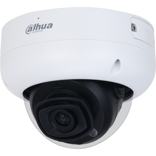 Уличная купольная IP-видеокамера Full-color с ИИ 4Мп; 1/1.8 CMOS; объектив 3.6мм; WDR(140дБ); чувствительность 0.0005лк@F1.0; сжатие: H.265+ H.265 H.264+ H.264 MJPEG; 3 потока до 4Мп(26881520)@25к/с; видеоаналитика: SMD пересечение линии контроль зоны дет