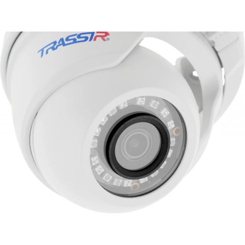 Камера видеонаблюдения IP Trassir TR-D2S5-noPoE v2 3.6-3.6мм цв. корп.:белый