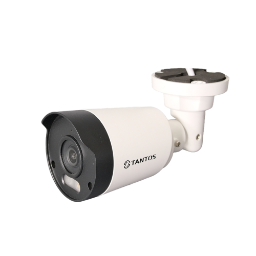 Камера видеонаблюдения IP TANTOS TSi-Peco25FP, 1080p, 2.8 мм, белый