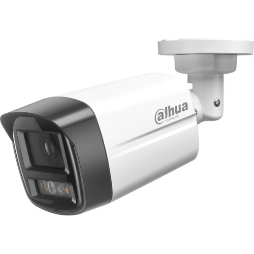 Уличная цилиндрическая IP-видеокамера с ИК-подсветкой до 30м и LED-подсветкой до 20м, 4Мп; 1/2.9 CMOS; объектив 2.8мм; чувствительность 0.005лк@F1.6; сжатие: H.265+ H.265 H.264+ H.264 MJPEG; 2 потока до 4Мп@25к/с; WDR(120дБ); 3D NR; BLC; обнаружение людей