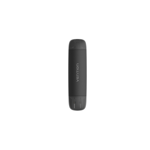Картридер Vention USB 3.0 A+C (SD+TF) Черный Картридер Vention USB 3.0 A+C (SD+TF) Черный