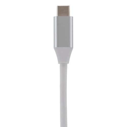 Устройство чтения карт памяти USB Type-C Digma CR-C2501-S серебристый