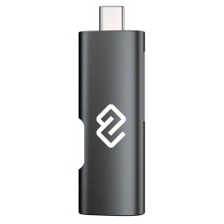 Устройство чтения карт памяти USB Type-C Digma CR-CU2522-G серый