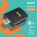 Устройство чтения карт памяти USB2.0 Buro BU-CR-3103 черный Устройство чтения карт памяти USB2.0 Buro BU-CR-3103 черный