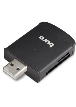 Устройство чтения карт памяти USB2.0 Buro BU-CR-3103 черный