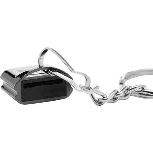 Устройство чтения карт памяти USB2.0 Buro BU-CR-201 черный