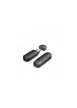 Картридер Vention USB 3.0 (SD+TF) Черный