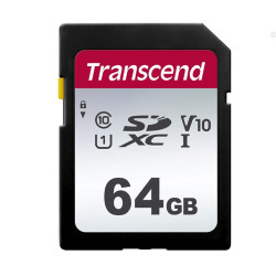 Карта памяти/ Transcend 64GB SDXC Class 10 UHS-I U3 R95, W45MB/s