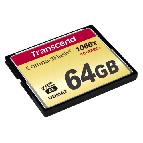 Карта памяти/ Transcend 64GB CompactFlash 1000x