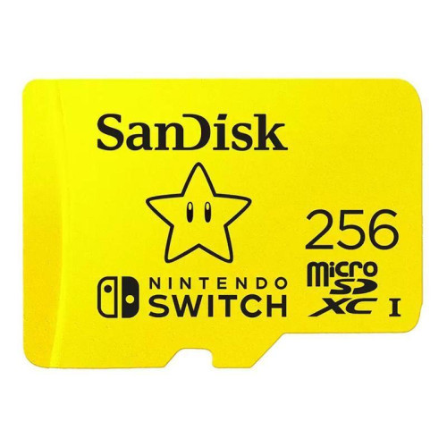 Карта памяти MICRO SDHC 256GB UHS-I SDSQXAO-256G-GN3ZN SANDISK
