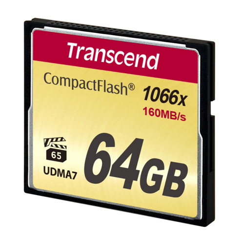 Карта памяти/ Transcend 64GB CompactFlash 1000x