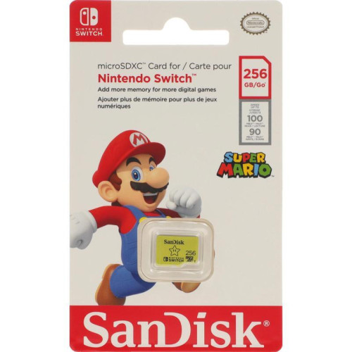 Карта памяти MICRO SDHC 256GB UHS-I SDSQXAO-256G-GN3ZN SANDISK