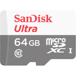 Карта памяти SanDisk MICRO SDXC 64GB UHS-I SDSQUNR-064G-GN3MN