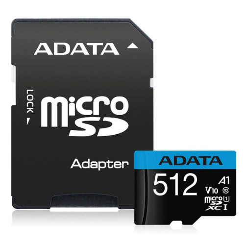 Карта памяти ADATA MICRO SDXC 512GB AUSDX512GUICL10A1-RA1