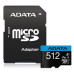 Карта памяти ADATA MICRO SDXC 512GB AUSDX512GUICL10A1-RA1