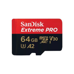 Карта памяти SanDisk MICRO SDXC 64GB UHS-I W/A SDSQXCU-064G-GN6MA