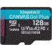 Карта памяти Kingston 128GB microSDXC Canvas Go Plus 170R A2 U3 V30 Card + ADP/ Kingston 128GB microSDXC Canvas Go Plus 170R A2 U3 V30 Card + ADP