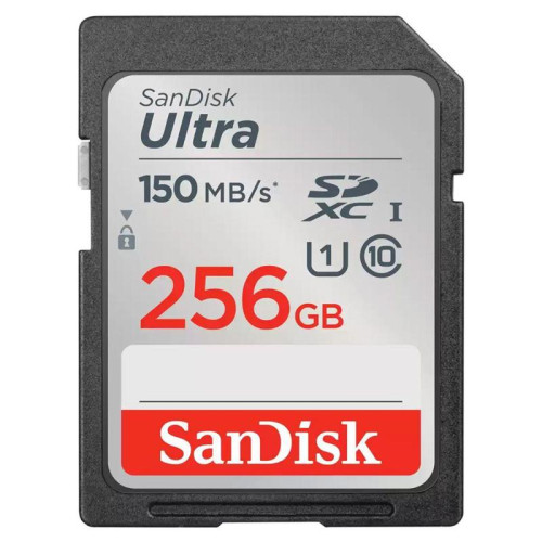 Карта памяти SanDisk SDXC 256GB UHS-I SDSDUNC-256G-GN6IN