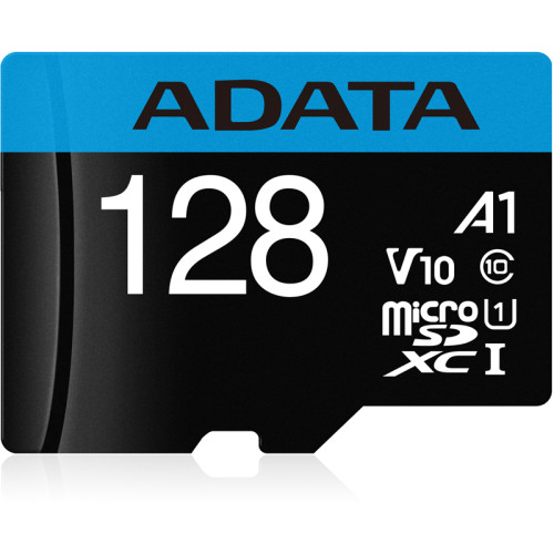 Флеш карта microSDXC 128GB A-Data AUSDX128GUICL10A1-RA1 Premier Pro + adapter
