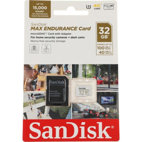 Карта памяти SanDisk MICRO SDHC 32GB UHS-3 SDSQQVR-032G-GN6IA