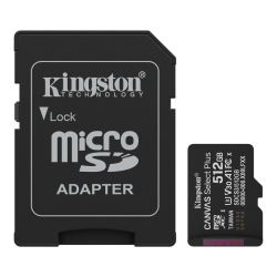 Флеш карта microSDXC 512GB Kingston SDCS3/512GB Canvas Select Plus V30 A1 + adapter