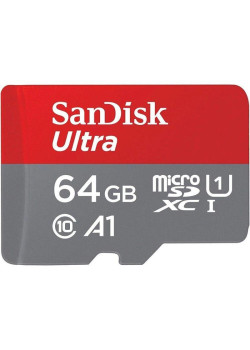 Карта памяти MICRO SDHC 64GB UHS-I SDSQUAB-064G-GN6MN SANDISK