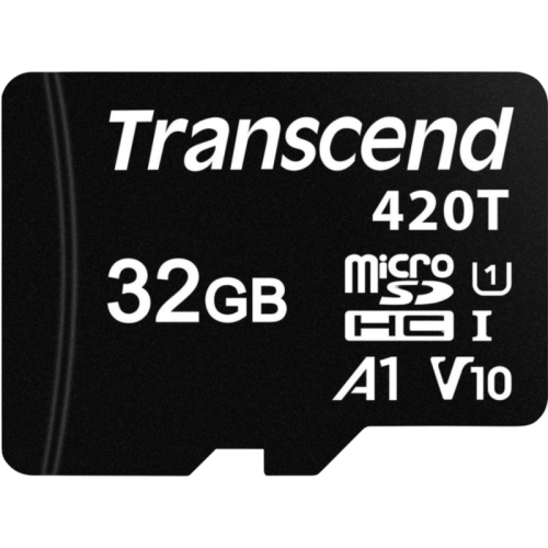 Карта памяти/ Transcend 32GB microSDHC R/W 95/70 mb/s A1 U1, 3D TLC (no adaptor) Embedded