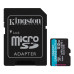 Карта памяти Kingston 512GB microSDXC Canvas Go Plus 170R A2 U3 V30 Card + ADP/ Kingston 512GB microSDXC Canvas Go Plus 170R A2 U3 V30 Card + ADP