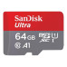 Карта памяти MICRO SDHC 64GB UHS-I SDSQUAB-064G-GN6MN SANDISK