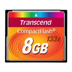 Карта памяти/ Transcend 8GB CF Card (133X)