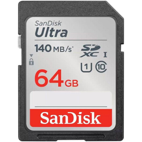 Карта памяти SDXC 64GB UHS-I SDSDUNB-064G-GN6IN SANDISK