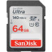 Карта памяти SDXC 64GB UHS-I SDSDUNB-064G-GN6IN SANDISK Карта памяти SDXC 64GB UHS-I SDSDUNB-064G-GN6IN SANDISK
