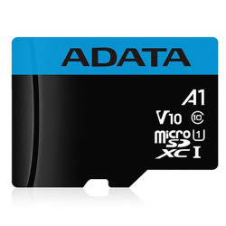 Карта памяти ADATA MICRO SDXC 256GB W/AD AUSDX256GUICL10A1-RA1