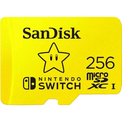 Карта памяти MICRO SDHC 256GB UHS-I SDSQXAO-256G-GN3ZN SANDISK