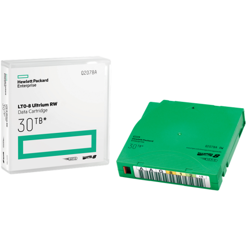 Картриджи/ HPE LTO-8 30TB RW Non Cust Lbl 20 Crtg