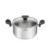 Кастрюля Tefal/ Кастрюля PRIMARY 20 с крышкой, материал: нержавеющая сталь