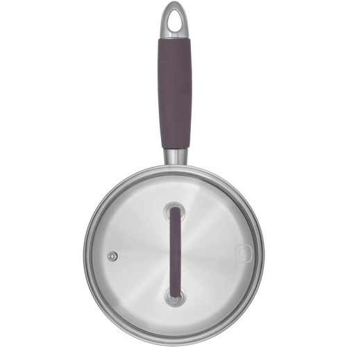 Ковш/ Ковш Rondell Akzent RDS-1386 1.3л. d=16см (с крышкой) стальной