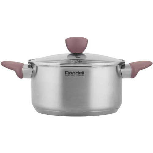 Кастрюля/ Кастрюля Rondell Bueno RDS-1587 2.8л. d=20см (с крышкой) стальной