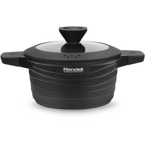 Кастрюля/ Кастрюля Rondell Walzer RDA-766 4.7л. d=24см (с крышкой) черный