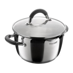 Кастрюля/ Кастрюля Rondell Flamme RDS-024 3.2л. d=20см (с крышкой) стальной