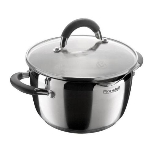 Кастрюля/ Кастрюля Rondell Flamme RDS-024 3.2л. d=20см (с крышкой) стальной