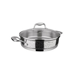 Сотейник/ Сотейник Rondell Vintage RDS-353 d=26см (с крышкой) стальной