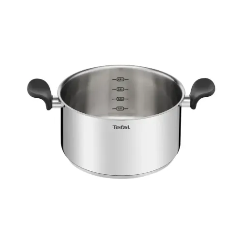 Кастрюля Tefal/ Кастрюля PRIMARY 20 с крышкой, материал: нержавеющая сталь