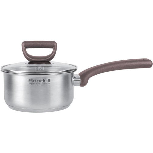 Ковш/ Ковш Rondell Fest RDS-1319 0.9л. d=14см (с крышкой) стальной