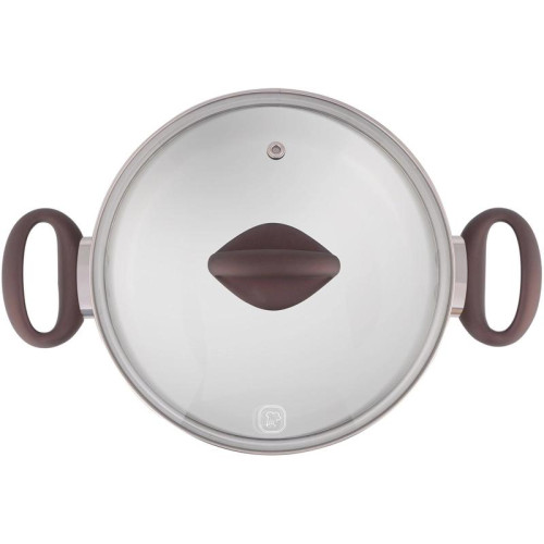 Кастрюля/ Кастрюля Rondell Tierno RDS-1592 2.8л. d=20см (с крышкой) стальной