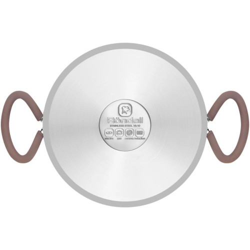 Кастрюля/ Кастрюля Rondell Etery RDS-1600 5.1л. d=24см (с крышкой) стальной