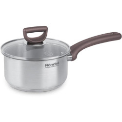 Ковш/ Ковш Rondell Fest RDS-1319 0.9л. d=14см (с крышкой) стальной