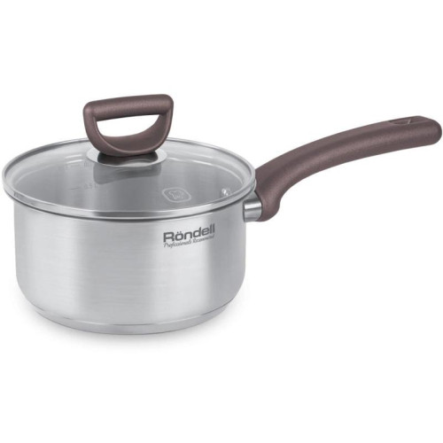 Ковш/ Ковш Rondell Fest RDS-1319 0.9л. d=14см (с крышкой) стальной