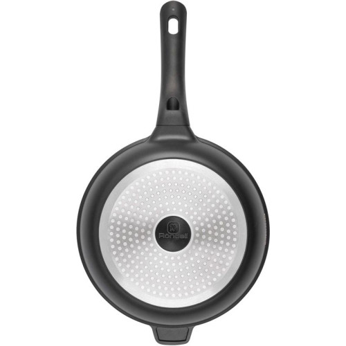 Сотейник/ Сотейник Rondell Weiser RDA-1553 d=28см (с крышкой) черный